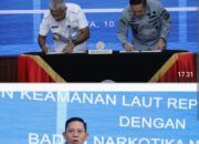 Perketat Pengawasan Wilayah Perairan Indonesia Dari Aksi Sindikat Narkotik, BNN Kerja Sama Dengan BAKAMLA