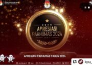 Komisi Pemilihan Umum Menggelar Penghargaan Apresiasi Parhumas Tahun 2024