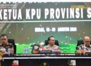 Ketua KPU Sumut Menjadi Narasumber Pada Kegiatan Pelatihan Pra Operasi Kepolisian “MANTAP PRAJA TOBA 2024