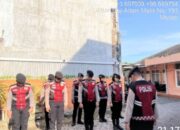 Satgas OMP Toba berikan Pengamanan Ketat di KPU dan Bawaslu, Menjelang Pengundian Nomor Paslon