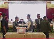 Rangkaian Rapat Terbuka Rekapitulasi Perhitungan Suara KPU Provinsi Sumatera Utara Untuk Hari Pertama,selesai