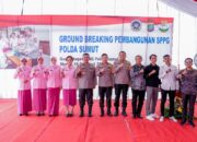 Groundbreaking Dapur Gizi Gratis Polda Sumut, Wujud Kepedulian bagi Generasi Muda