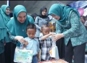 Ketua Tim Pembina Posyandu Asahan Ikuti Launching Pekan Imunisasi Dunia 2025 Secara Virtual