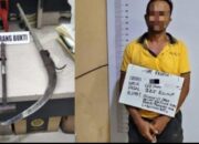 Polres Labuhanbatu Amankan Pria Pengancam Bermodal Arit dan Palu di Lahan Sengketa Sawit