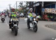 Gunakan Sepeda Motor, Kapolres Semarang Laksanakan Patroli Dialogis Cegah Aksi Premanisme