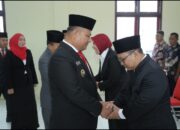 Wakil Bupati Lantik 2 Pejabat di Lingkungan Disdukcapil Asahan