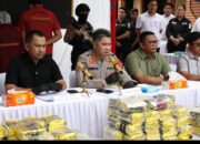 Polda Sumut Gagalkan Peredaran 100 Kg Sabu Dalam Bungkus Kopi, Empat Tersangka dan Dua DPO Terlibat