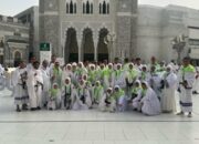 Jemaah Haji Kloter 09 KNO Tunaikan Umroh Wajib Setiba di Makkah