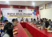 RUTAN KELAS 1 MEDAN GELAR RAPAT DINAS EVALUASI KENERJA MASING MASING SEKSI