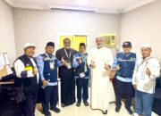 Jelang Puncak Haji, Ketua Kloter 09 KNO Audiensi ke Syarikah Rifaad