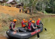 Latihan Gabungan Penanggulangan Bencana Alam Bersama TNI, POLRI, dan Pemerintah Tabagsel, Satuan Brimob Polda Sumut Jadi Tuan Rumah
