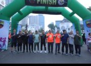 Bupati dan Wakil Bupati Asahan Ikuti Bukit Barisan Fun Run 5K di Lapangan Merdeka Medan