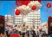 Semarak Pelayanan Polri Warnai Car Free Day di Lapangan Merdeka Medan