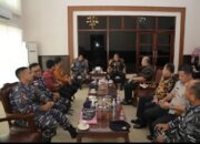 Terima Audiensi Danlanal TBA, Bupati Apresiasi Jajaran TNI – AL Jaga Keamanan Wilayah Perairan dan Pesisir Laut Asahan