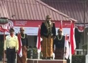 Meriah! Manajer Kebun 1KAN PTPN IV Pimpin Upacara 17 Agustus dengan Balutan Baju Adat Jawa