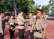 Kapolres Langkat Pimpin Sertijab Beberapa Kapolsek dan Kasi humas