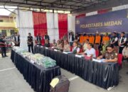 Polrestabes Medan Musnahkan Sabu Seberat 20Kg & 59.750 butir Pil Ekstasi