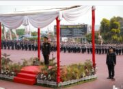 Polda Perigatan HUT RI ke-80 Dengan Khidmat