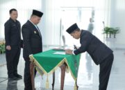 Wakil Bupati Lantik Kepala Pelaksana BPBD Asahan