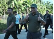 Bupati dan Forkopimda Asahan Ikuti Olahraga Bersama di Korem 022 Pantai Timur