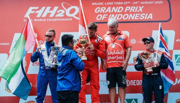 ITDC Sukses Gelar The Lake Toba GP 2025, Rusty Wyatt Menangi F1H2O Grand Prix of Indonesia