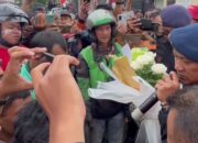 *Dansat Brimob Polda Sumut Pimpin Doa Bersama Driver Ojol, Wujud Kepedulian dan Persaudaraan di Mako Brimob*