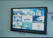 Bupati Bersama Wakil Bupati dan Forkopimda Asahan Ikuti Rakor Pengendalian Inflasi Secara Virtual