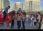 Ditsamapta Polda Sumut Meriahkan Car Free Day Dengan Gerakan Pangan Murah