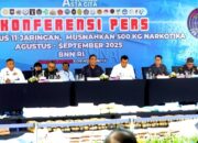 *OPERASI SENYAP BNN RI: 18 HARI, 11 TITIK, 11 JARINGAN RUNTUH*