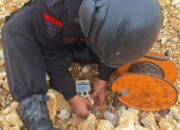 Brimob Sumut Amankan Mortir Militer di Tapanuli Selatan, Disposal Berjalan Lancar