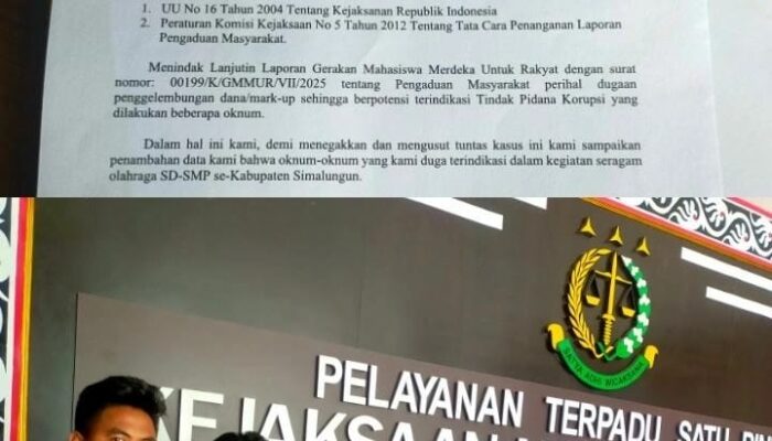 Mahasiswa Memberikan Data Tambahan Untuk Penguatan DUMAS di Kejari Simalungun