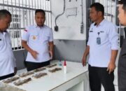 Tim Pengamanan Rutan Kelas I Medan Laksanakan Pemeliharaan dan Rolling Gembok