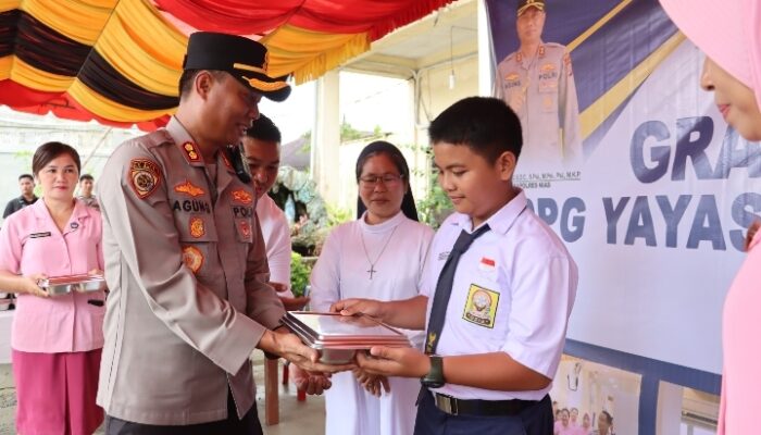 Polres Nias Resmikan Operasional Program Makan Bergizi Gratis (MBG)