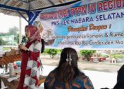 Kreatif dan Mandiri, IKBI PKS Aek Nabara Selatan Gelar Arisan, Sosialisasi Kompos dan Rumah Jamur
