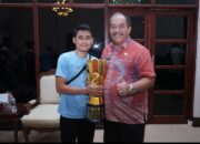 Bupati Asahan Terima Audiensi Pengurus Asahan Futsal Club