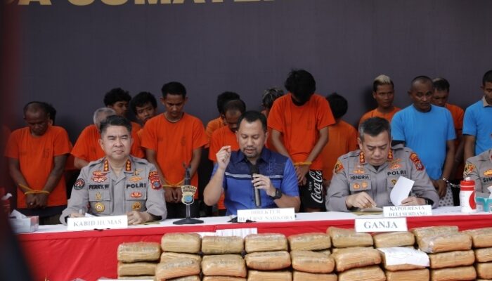 Komitmen Pemberantasan Narkoba, Polda Sumut Sikat 7 THM, 3 di Antaranya Dirobohkan