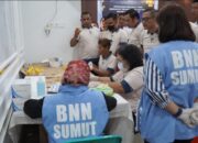 Tes Urine Pegawai dan Warga Binaan Rutan Kelas I Medan, Wujud Komitmen Perangi Narkoba