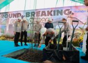 Kapolda Sumut Resmikan Pembangunan Pagar Depan Mapolda  Medan