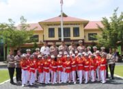 Polres Batu Bara Gelar “Polantas Menyapa”, Latih Baris Berbaris Polisi Cilik untuk Tanamkan Disiplin Lalu Lintas Sejak Dini