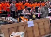 Paparan Pengungkapan Kejahatan, Kapolrestabes Medan, Kombes Pol. Jean Calvijn, 87 Tersangka Diringkus Dalam Delapan Hari