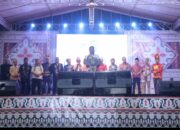 Tutup Pagelaran Seni dan Budaya ke – 6 Kabupaten Asahan, Wabup Tekan Tombol Sirene dan Lepas Kembang Api