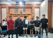 Personil Dit Pamobvit Polda Sumut, Sigap Tangkap Pelaku Pencurian HP di Martubung