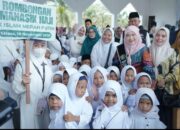 Bunda PAUD Asahan Hadiri Pelaksanaan Manasik Haji Cilik di Masjid Agung Kisaran