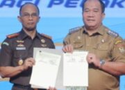 Perkuat Komitmen Restorative Justice, Bupati Asahan Ikut Tanda Tangani Perjanjian Kerja Sama Penerapan Pidana Kerja Sosial