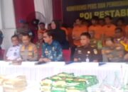 Polrestabes Medan Pengungkapan Dan Pemusnahan Barang Bukti Narkoba, Selama 42 Hari Kerja, Walikota Medan Apresiasi