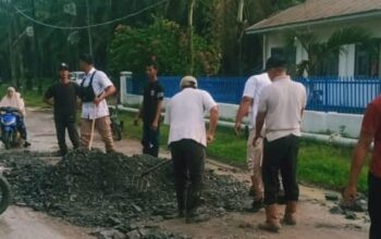 Manajer KANAS PTPN IV Peduli Pendidikan, Perbaiki Akses Jalan Menuju Sekolah