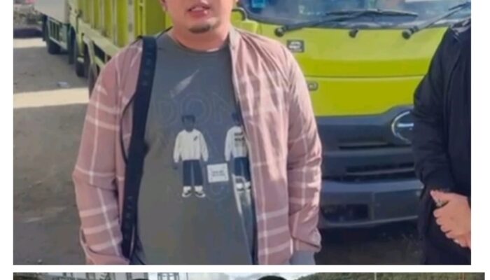 Relawan Putune Soedirman Menembus Akses Jalan Yang Terkena Banjir Di Tapteng Untuk Menyalurkan Bantuan