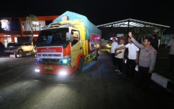 Polda Sumut Kembali Kirim 5 Truk Bantuan Kemanusiaan untuk Korban Bencana di Tapteng dan Sibolga