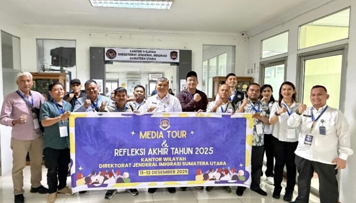 *Perkuat Keterbukaan Informasi, Imigrasi Sumut Ajak Jurnalis Lihat Layanan dari Dekat*