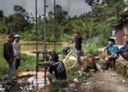 Polres Taput Bangun Sumur Bor, Hadirkan Air Bersih bagi Warga Lobu Pining Pascabencana Longsor
